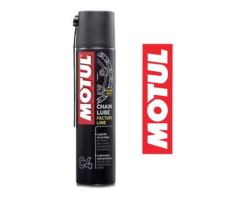 Lubrificante Corrente Spray Motul C4 400ml Brinde Adesivo Motul