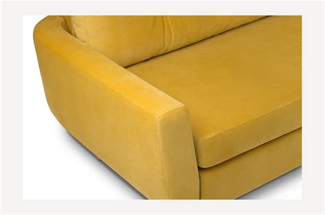 Диван угловой Норфолк Velvet Yellow – купить в Москве по цене 47 990 ...