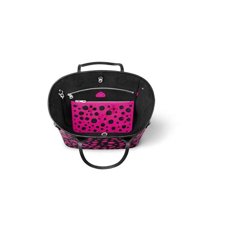 Louis Vuitton Lv X Yk Neverfull Mm Blackfuchsialouis Vuitton Lv X Yk Neverfull Mm Blackfuchsia