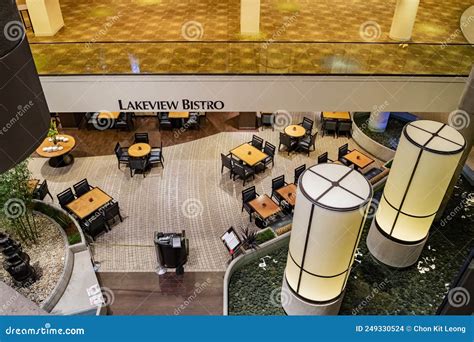 Interior View of the Westin Bonaventure Hotel Editorial Stock Image ...