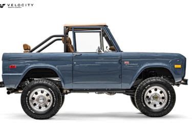 Classic Ford Bronco Restoration Project Velocity Restorations