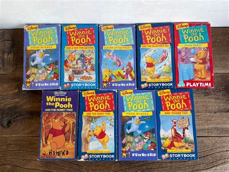 Winnie The Pooh Vhs Movie You Choose Sold Individually Walt