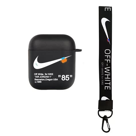 Off White Nike Inspired Clear Airpod Case With Custom Etsy