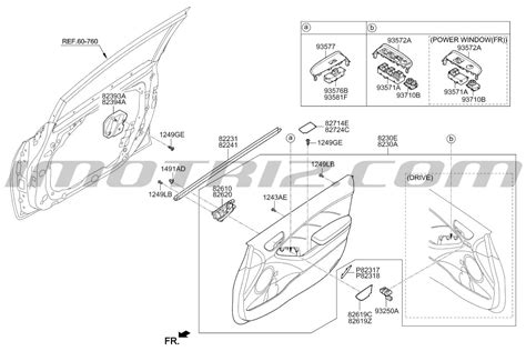 Manija Interna Puerta Derecha Kia Cerato Pro 82620A7010CR