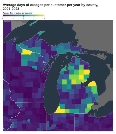 Michigan Indiana Power Outage Map