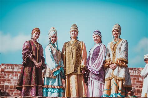 Сибирские татары в национальной одежде (72 фото)
