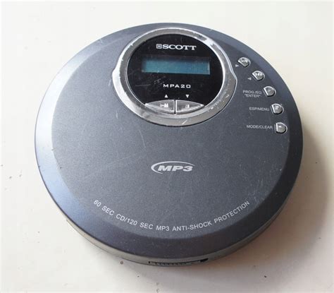 Przenośny odtwarzacz CD discman SCOTT MPA20 Sklep Opinie Cena w