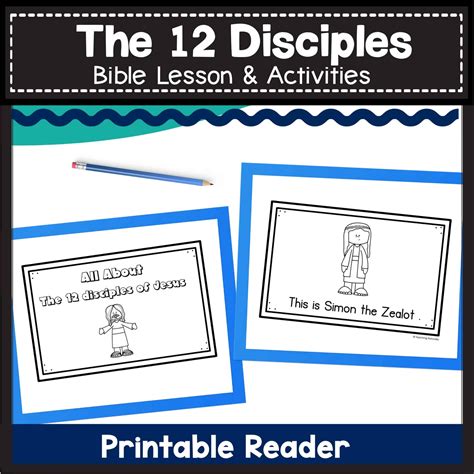 The 12 Disciples Bible Lesson And Activities Made By Teachers