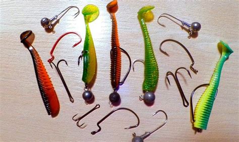 Монтаж силиконовых приманок | Лучшие способы монтажа силикона