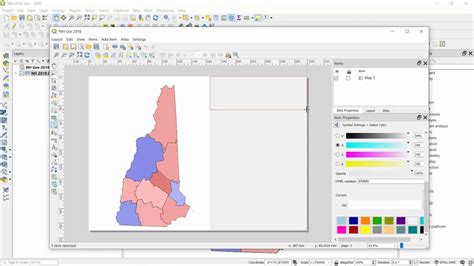 Qgis Map Layout