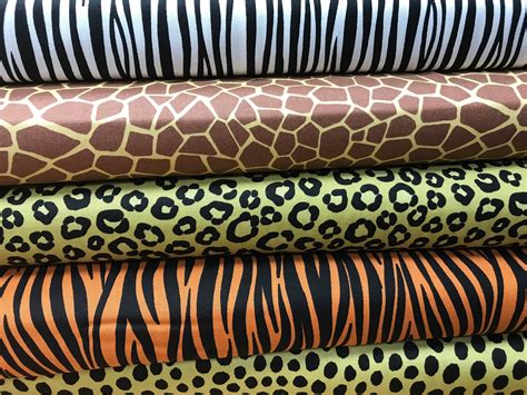 100 Cotton Animal Print Fabric From Lewis And Irene Zebra Etsy