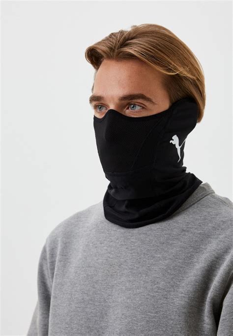 Снуд PUMA individualWINTERIZED Face Mask PUMA Blac, цвет: черный ...
