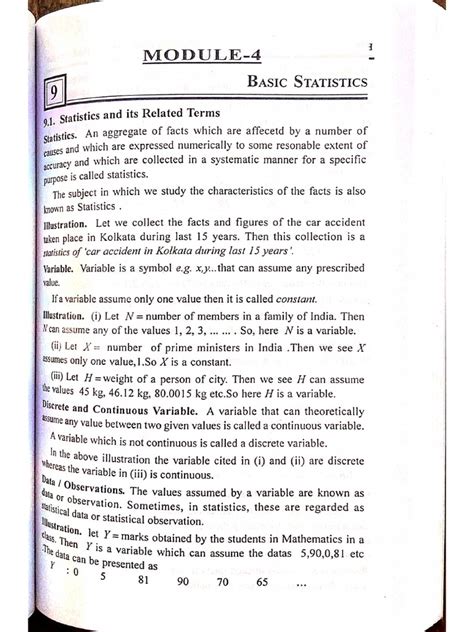 Basic Statistics | PDF 