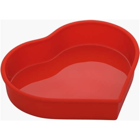 Силиконовая форма для выпечки в виде сердца NADOBA MILA 24.5x22x4.6 см ...