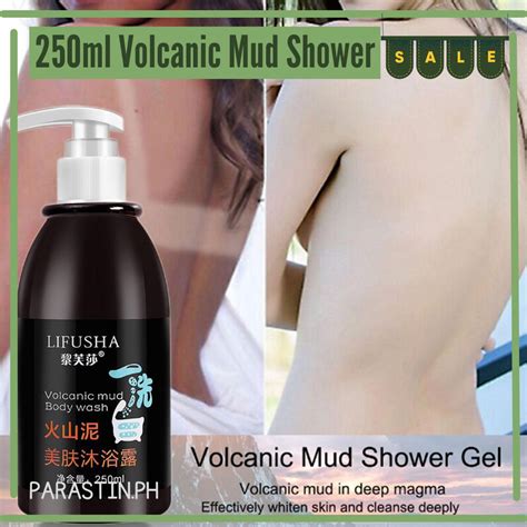 Original Volcanic Mud Body Wash Shower Ml Whole Body Care Fast