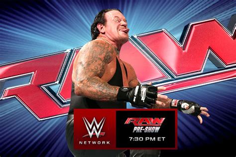 Wwe Raw Results Live Blog July Undertaker Returns