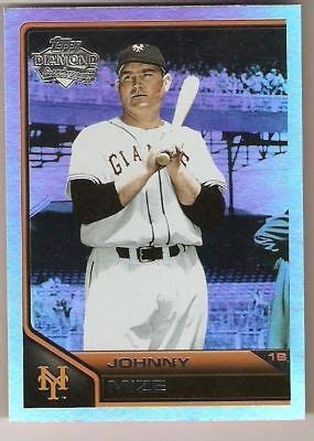 Johnny Mize Topps Diamond Platinum Anniversary New York Giants