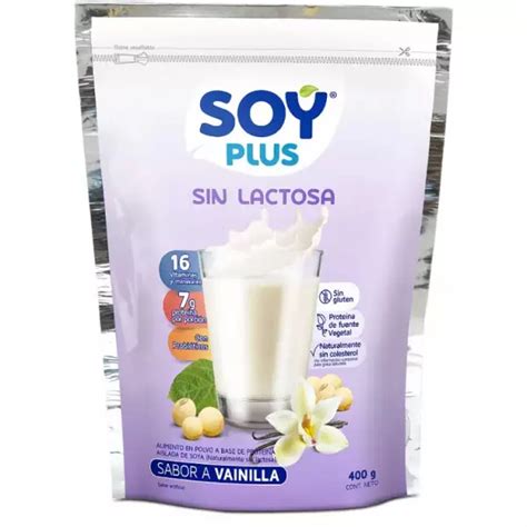 Bebida Soya Polvo Soy Plus Sin Lactosa Vainilla X G Mercado Zapatoca