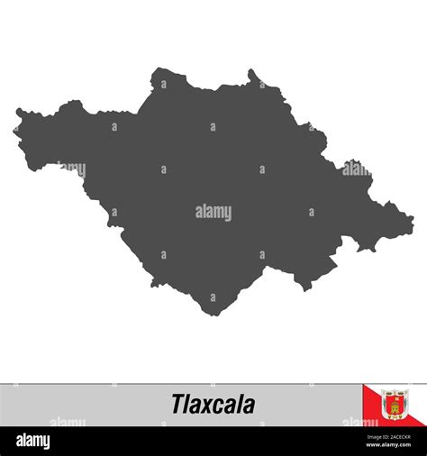 Mapa de tlaxcala vector fotografías e imágenes de alta resolución Alamy