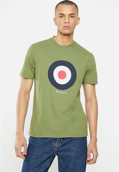 Target Tee Shirt Loden Green Ben Sherman T Shirts Vests