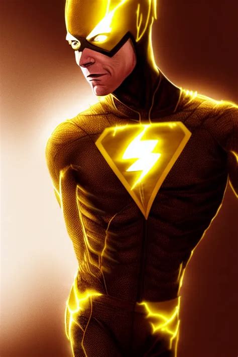 Portrait Eobard Thawne Prime Earth Reverse Flash Stable Diffusion