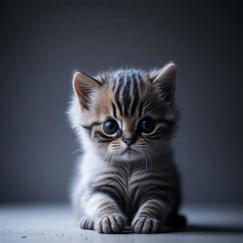 Premium Photo A Cute Kitten Photo Ai Generated