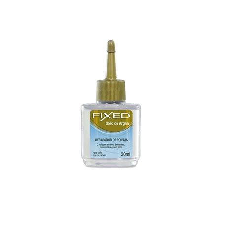 Fixed Reparador De Pontas Oleo De Argan 30 Ml Shopee Brasil