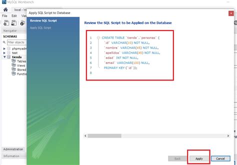 Base De Datos Mysql