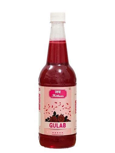 Love Mithaas Gulab Sarbat Syrup At Rs 200 Bottle In Pali ID