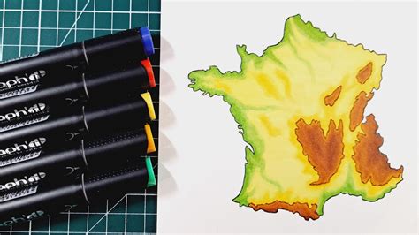 Carte De France Dessin Dessiner Sur Une Carte Simple Comme The Best