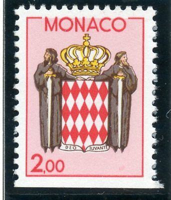 Stamp Timbre De Monaco N Armoiries Stylisees Ebay