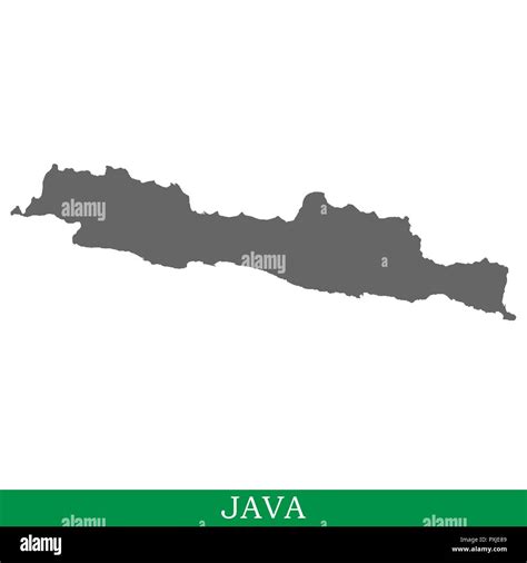 Map of java indonesia hi-res stock photography and images - Alamy