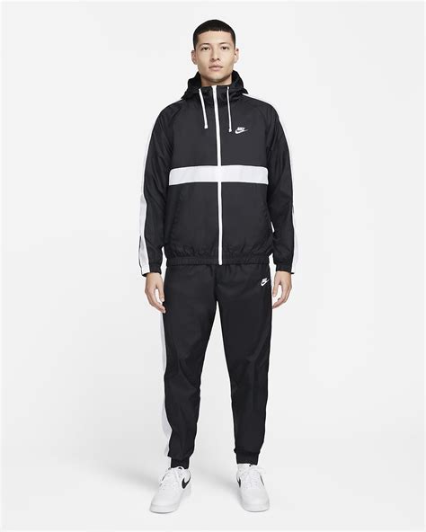 Nike Sportswear Men S Hooded Woven Tracksuit Nike AE