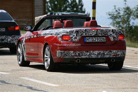 Spyshots: BMW F33 4 Series Convertible With M Sport Package - autoevolution