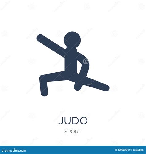 Judo Icon Pictogram Vector Design. Stick Figure Man Judoka Vector Icon ...
