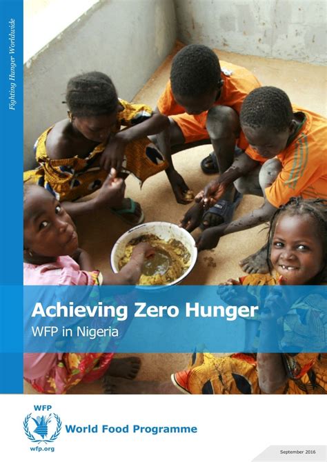 Achieving Zero Hunger Wfp In Nigeria