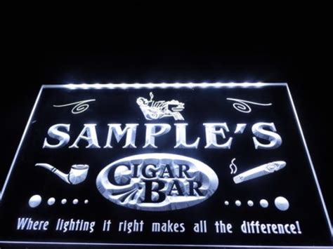 Personalized Home Bar Sign Light Signs Cave