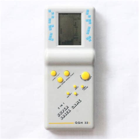 Vintage Super Brick Game 2 in 1 Tetris Handheld from the 90s (Fully ...