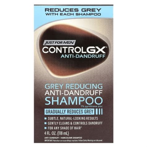 Just For Men Control Gx® Grey Reducing Anti Dandruff Shampoo 4 Fl Oz 118 Ml 4 Fl Oz Kroger