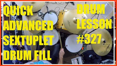 Quick Advanced Drum Fill Drum Lesson Youtube