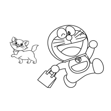 Jual Buku / lembar mewarnai gambar doraemon | Shopee Indonesia