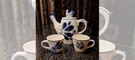 Кофейный сервиз СССР Гжель купить в Ликино-Дулево | Хобби и отдых | Авито