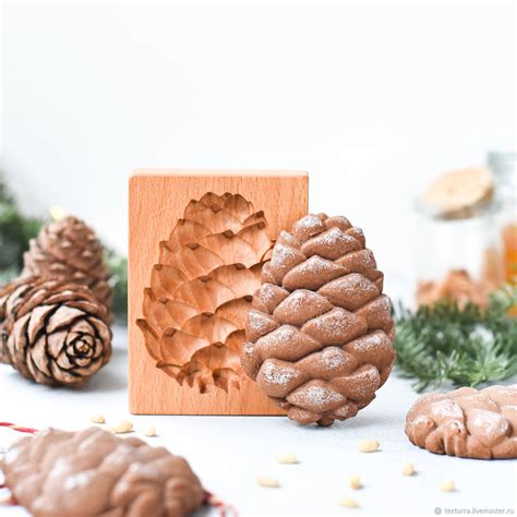 Пряничная форма Шишка кедровая. Пряничная доска в интернет-магазине ...