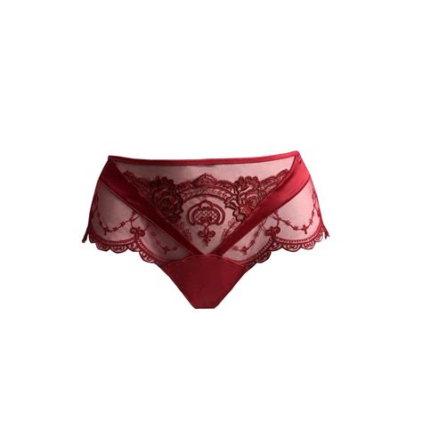 Lise Charmel Lingerie Tellement Glamour Shorty Red ACH Italian Design Fashion Beauty