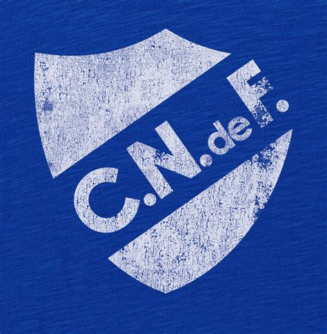 Club Nacional de Football Mono Badge Cotton Slub Tee - Royal – 1863 ...