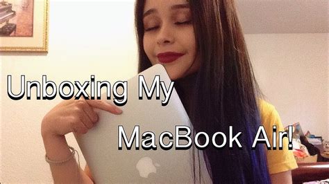 Unboxing My Macbook Air Vlog Youtube