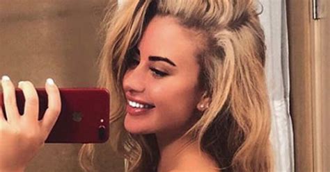 Big Brother Babe Chloe Ayling Parts Ways With Bra In Topless Reveal