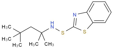 N 1 3 Benzothiazol 2 Ylsulfanyl 2 4 4 Trimethylpentan 2 Amine 36930