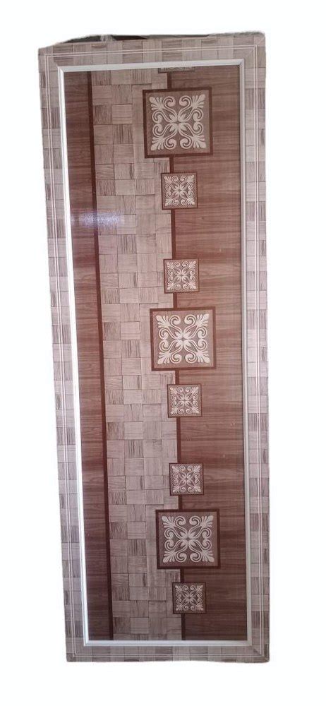 Polished Brown Fiber Printed Bathroom Door At Rs 1750 Piece In Pune