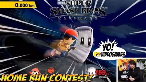 Super Smash Bros Ultimate Home Run Contest First Try Yovideogames